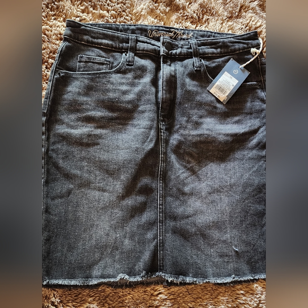 Dark Denium Skirt by Universal Thread